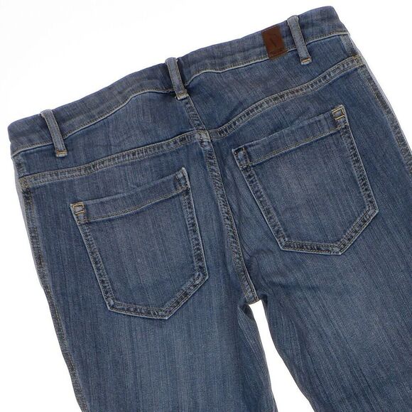 Simply Vera Wang Jeans Womens Size 4 Ankle Tuxedo Blue Denim Measures 29 x 25 - Picture 4 of 10